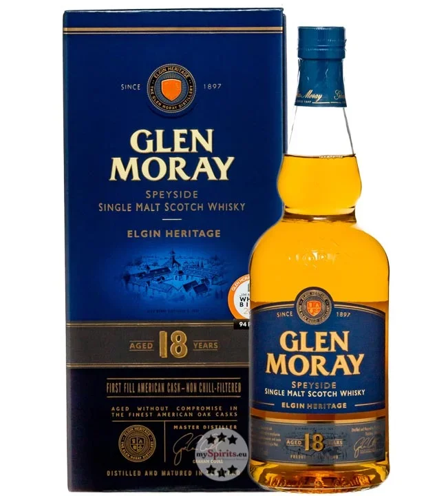 Glen Moray 18 Jahre Single Malt Whisky