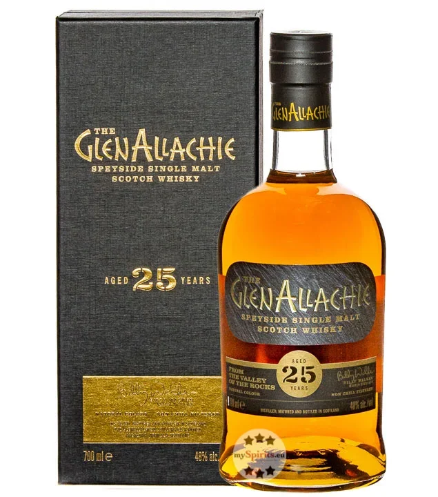 GlenAllachie 25 Jahre Single Malt Scotch Whisky