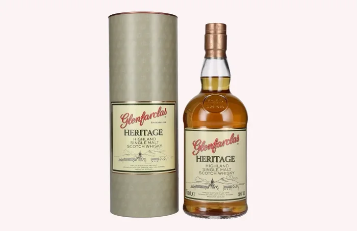 Glenfarclas HERITAGE Highland Single Malt Scotch Whisky 40% Vol. 0,7l in Geschenkbox