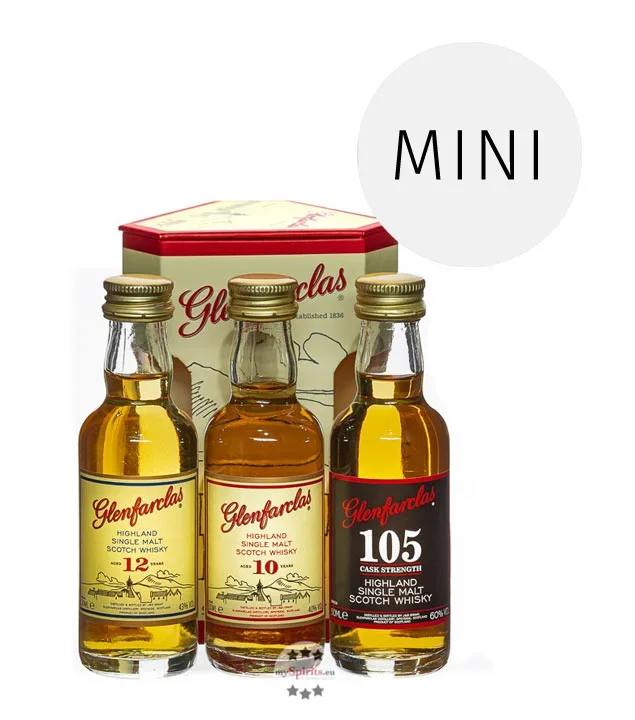 Glenfarclas Probierset 10 J, 12 J & 105° 3 x 5cl