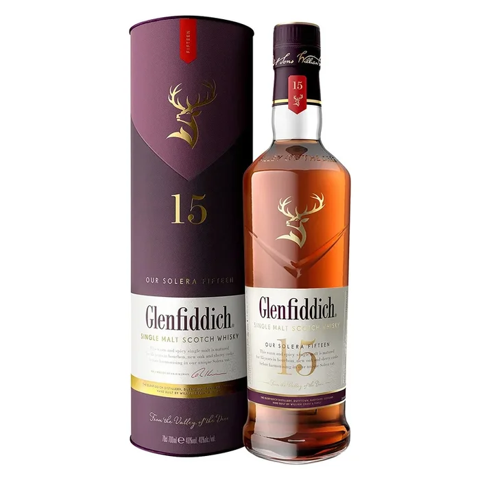 Glenfiddich 15 Jahre Solera in Geschenkbox