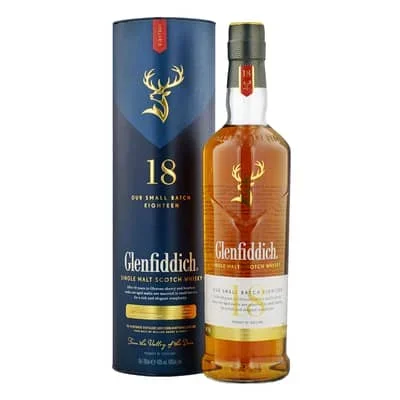 Glenfiddich 18 Years Single Malt Whisky 70cl