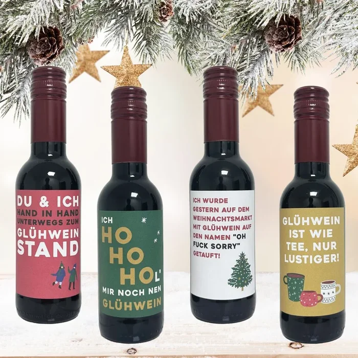 ? Glühwein mit 4 Sprüchen (aus Rotwein) – DEHECK’s Glühnäsje