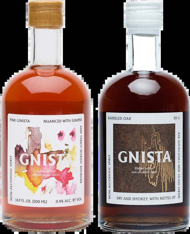 GNISTA Alkoholfrei Probierpaket (1x Pink + 1x Barreled Oak)