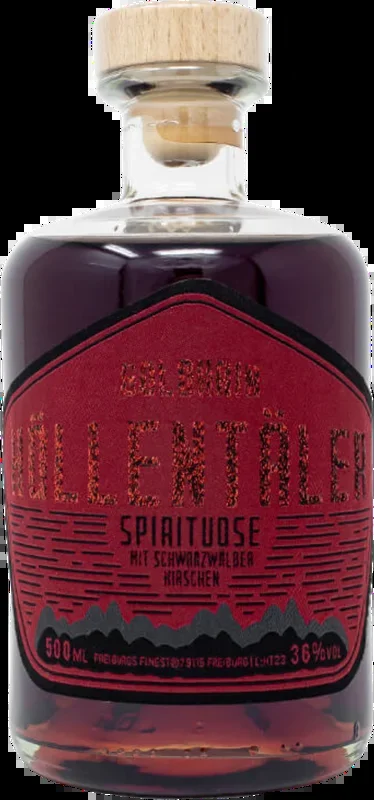 Goldhain Höllentäler – cherry brandy with cherry juice