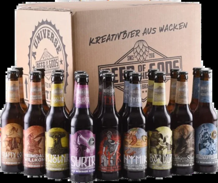 Göttergabe – 20x Beer of the Gods – Craft Beer Probierpaket Vol. 7