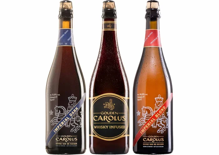 Gouden Carolus van de Keizer Bier Paket mit 3 großen Bieren