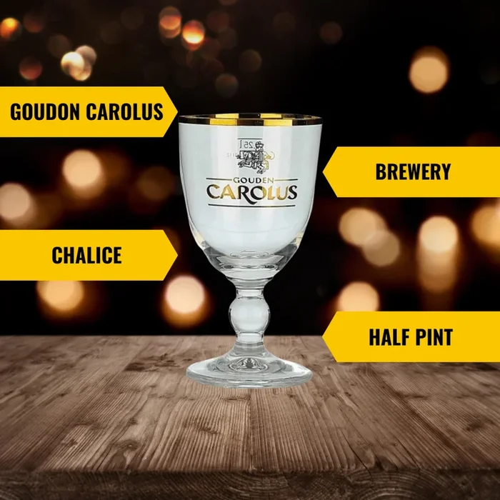 Goudon Carolus Chalice Glass