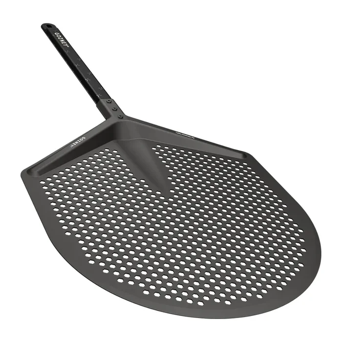 Gozney | Pro Serie | perforierter Pizzaschieber | Large | Schwarz / Off-Black [Limitiert]