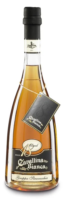 Grappa Cavallina Bianca Blend 18 0,7l – Distilleria Zanin