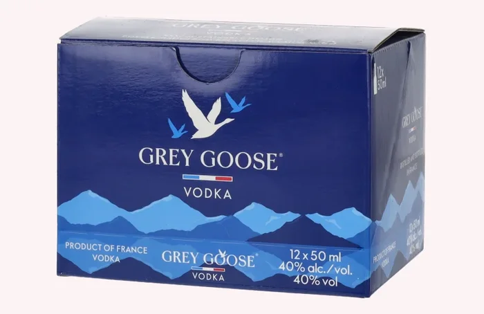 Grey Goose Vodka Alu 40% Vol. 12×0,05l