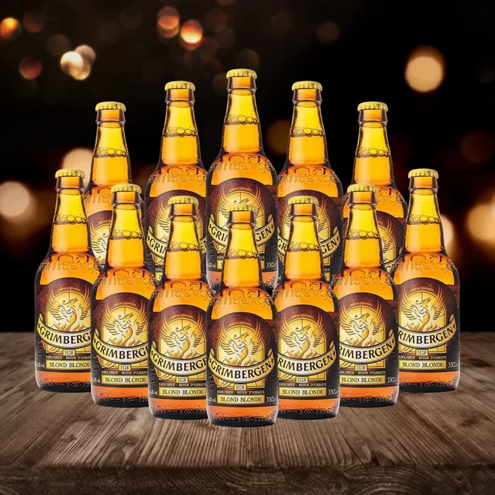 Grimbergen Blonde Belgian Ale 330ml Bottles 6.7% ABV (Multipack)