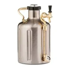 GrowlerWerks uKeg Edelstahl 3,8 Liter