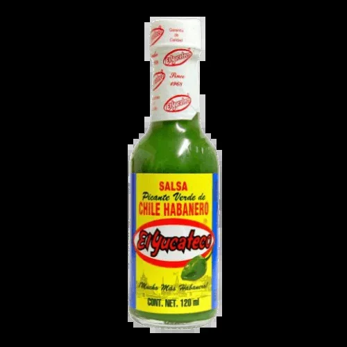 Grüne Salsa Habanero El Yucateco 120ml