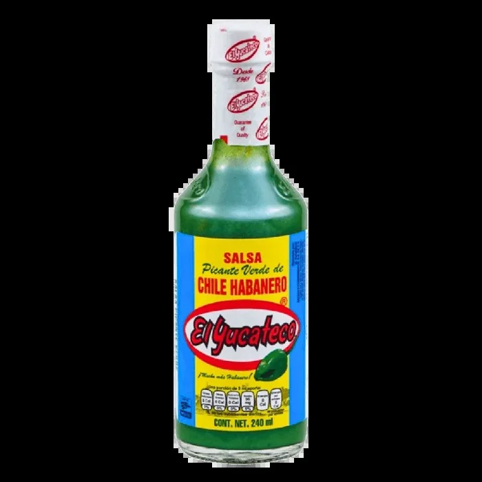 Grüne Salsa Habanero El Yucateco (groß) 240ml