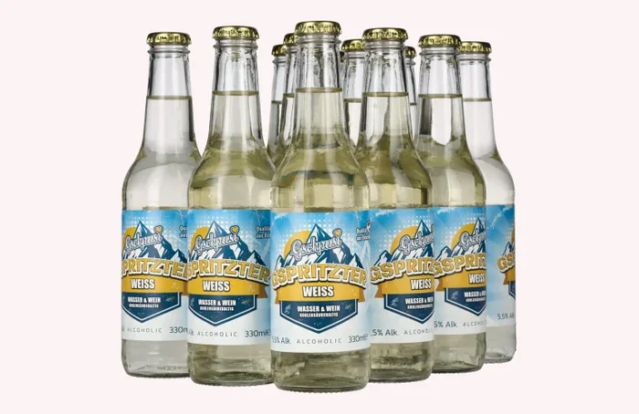 Gschpusi gspritzter weiss 5,5% Vol. 12×0,33l