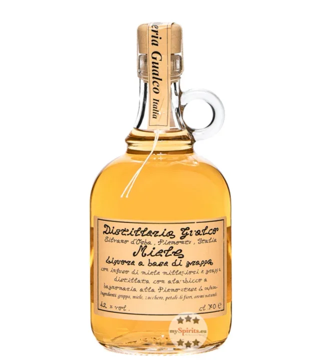 Gualco Miele Honiglikör mit Grappa