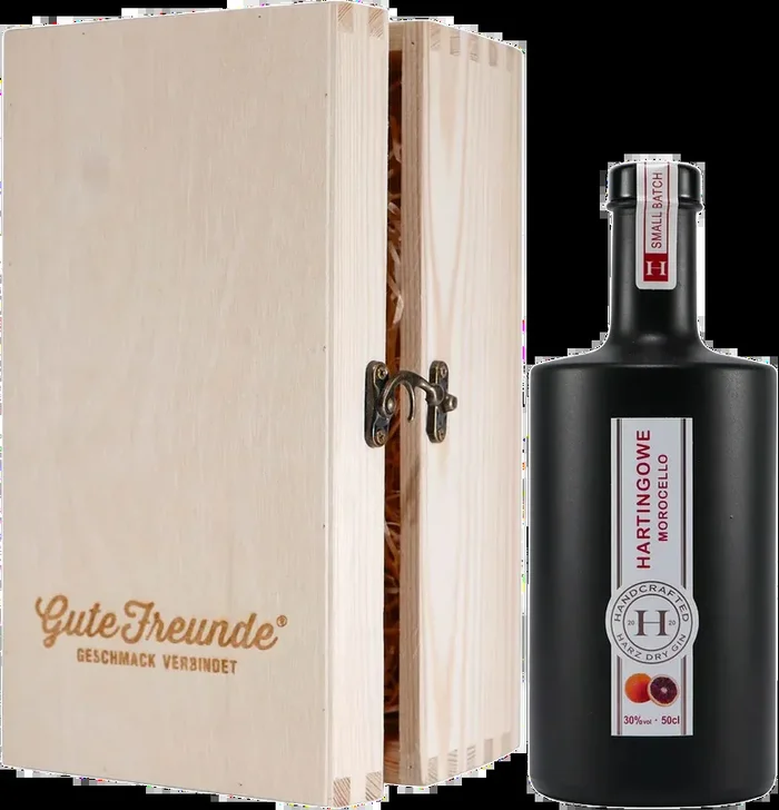 Hartingowe Morocello mit Geschenk-Holzkiste