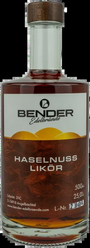 Hazelnut liqueur