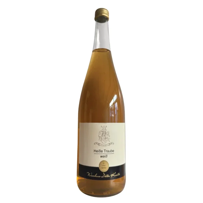 Heiße Traube weiß alkoholfrei Flasche
