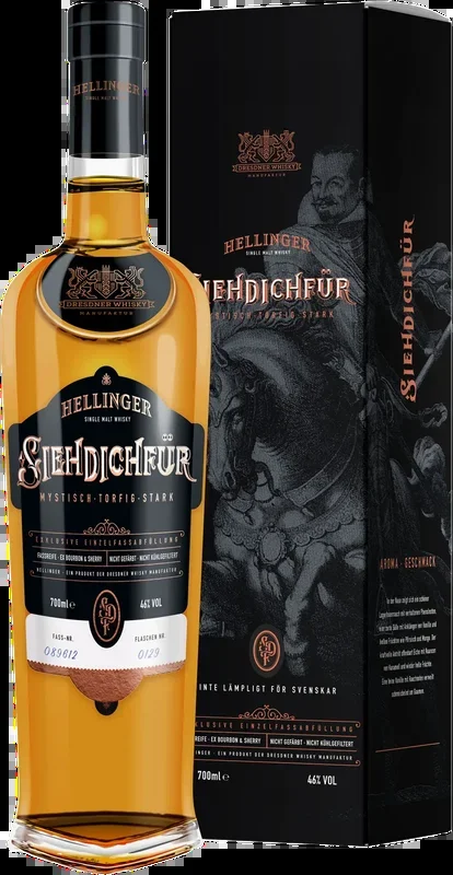 HELLINGER 42 SiehDichFür Single Malt Whisky in Geschenkbox