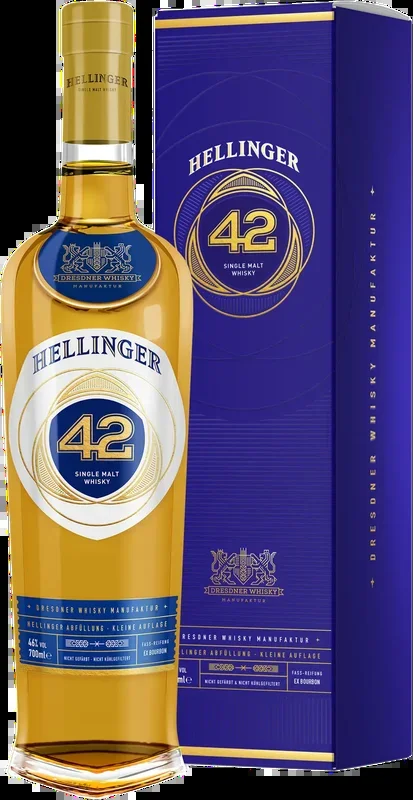 HELLINGER 42 Single Malt Whisky in Geschenkbox
