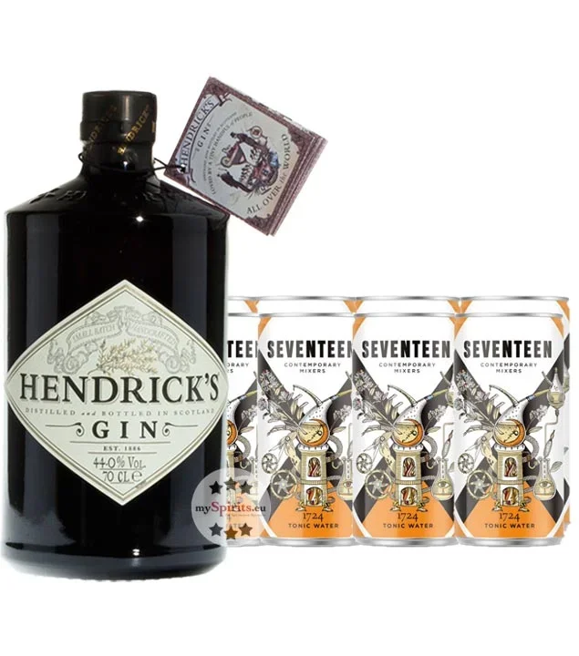 Hendrick’s Gin & 8 x 1724 Tonic Water