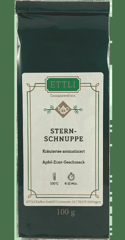 Herbal tea flavored „Shooting star (cinnamon-apple)“