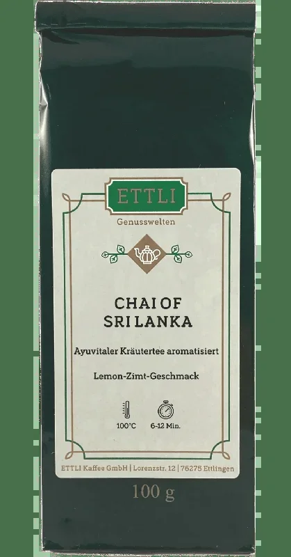 Herbal tea flavored Chai of Sri Lanka