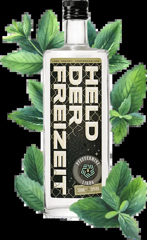 Hero of leisure – peppermint liqueur