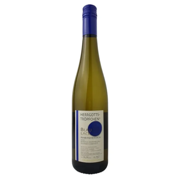 Herrgotts-Tröpfchen Blaulack Rivaner Kabinett