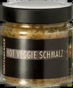 Hot Veggie Schmalz Brotaufstrich mit Chili