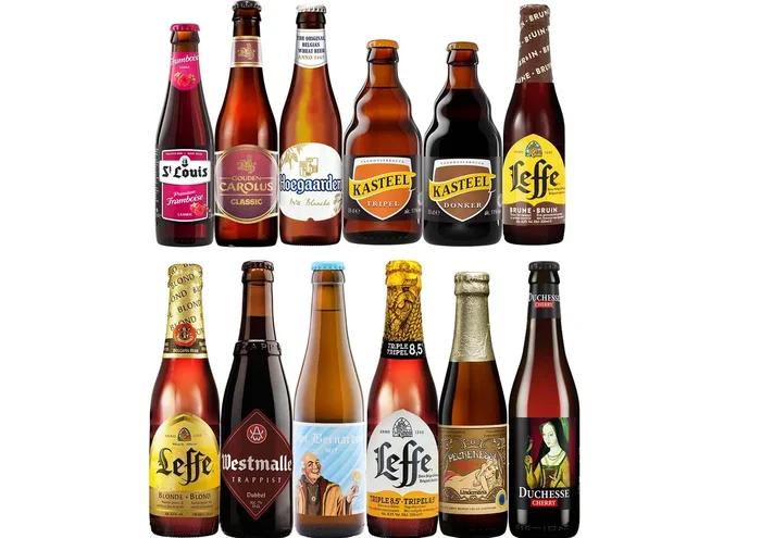 Internationales Berliner Bierfestival Bier-Paket Belgien mit 12 Bierflaschen
