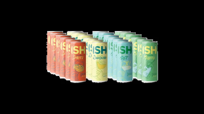 ISH Spirits Cocktail-Bundle alkoholfrei (6x Daiquiri-Alternative + 6x Spritz-Alternative + 6x Mojito-Alternative + 6x G&T-Alternative)