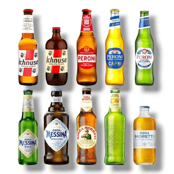 Italien Mix XXL – Ichnusa, Birra Moretti, Peroni & Messina – Große Reise durch Italien