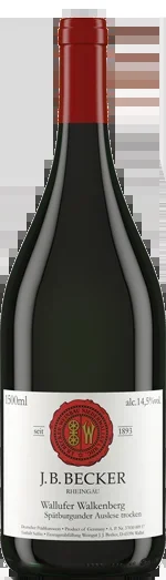 J. B. Becker: Spätburgunder Wallufer Walkenberg Auslese Alte Reben 2003