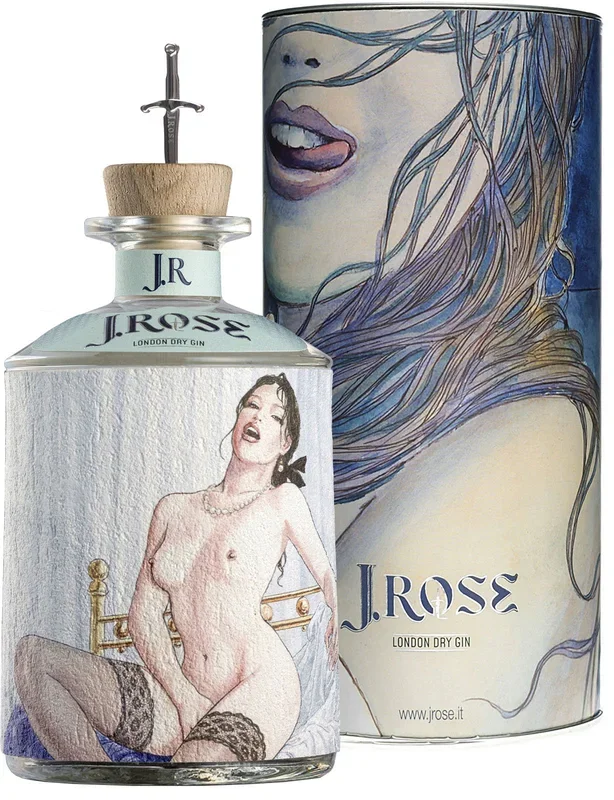 J. Rose London Dry Gin JR06 mit Geschenkdose 0,7 Liter 43 % Vol.
