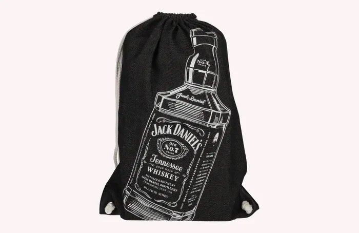 Jack Daniel’s Sportbeutel mit Flaschenaufdruck