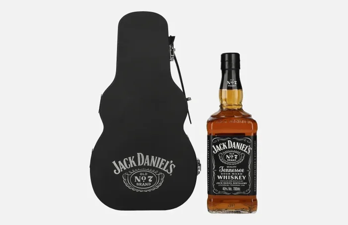 Jack Daniel’s Tennessee Whiskey Guitar Case Edition 40% Vol. 0,7l in Geschenkbox