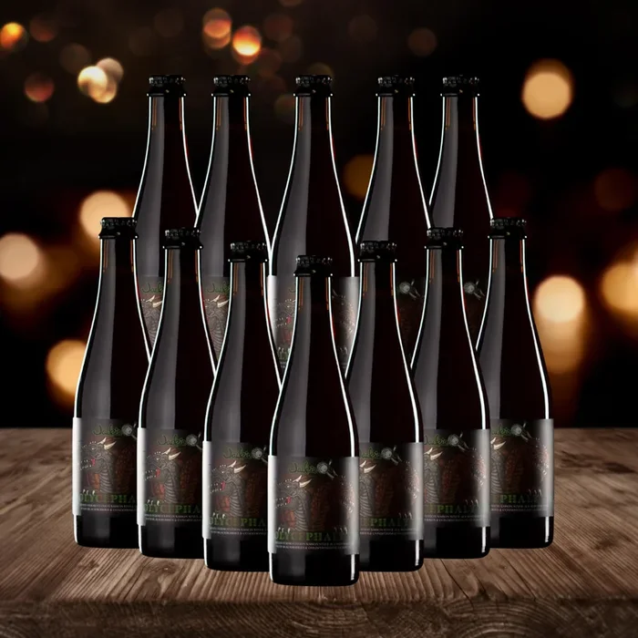 Jackie O’s Polycephaly 8 American Saison 500ml Bottles – 4.7% ABV (12 Pack)