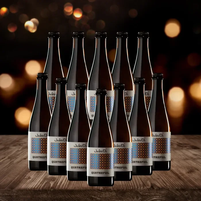Jackie O’s Quatrefoil American Oak Aged Sour 500ml Bottles – 7.00% ABV (12 Pack)