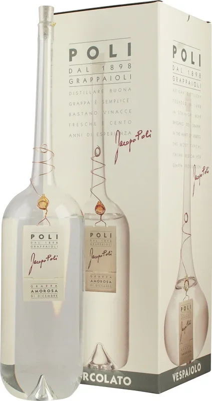 Jacopo Poli Grappa Amorosa di Dicembre Torcolato 1,5 Liter 40 % Vol.