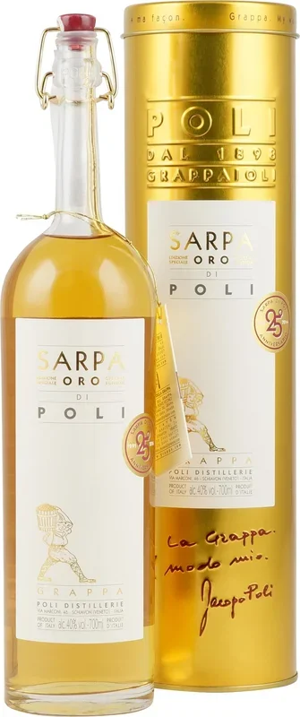 Jacopo Poli Grappa Sarpa Barrique di Poli 0,7l 40%