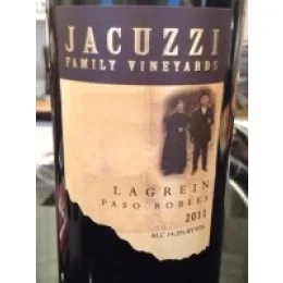 Jacuzzi Family Vineyards Lagrein 2011 750ml