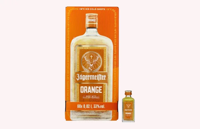 Jägermeister Orange 33% Vol. 60×0,02l