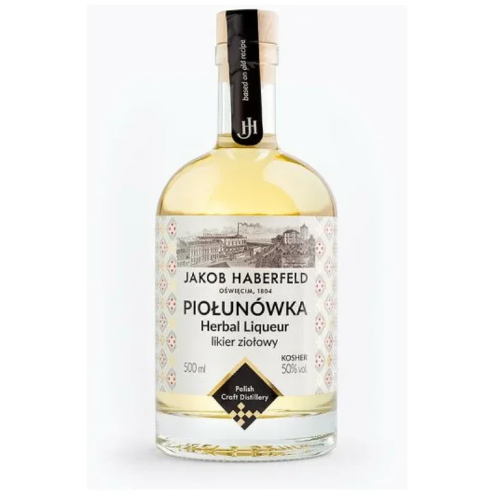 Jakob HABERFELD PIOŁUNÓWKA 0.5L 50% – Likier Ziołowy