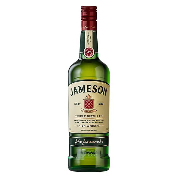Jameson Triple Distilled Irish Whiskey 0,7L 40% vol