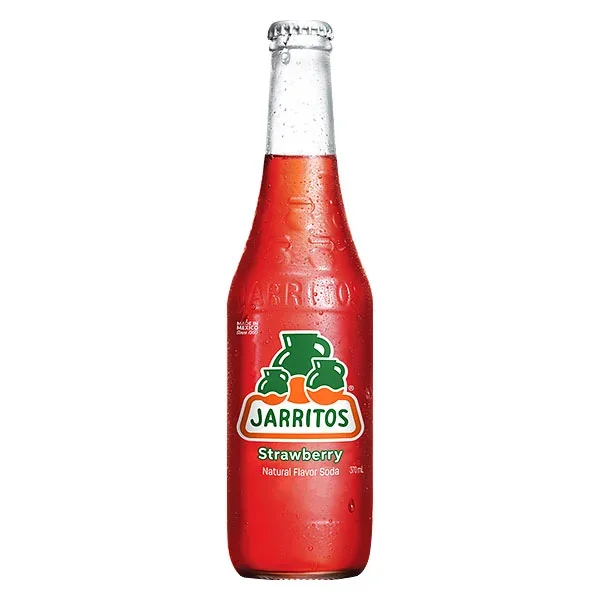 Jarritos Strawberry Natural Flavor Soda 24×0,37L