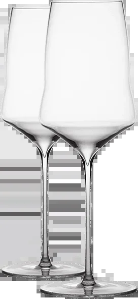 Josephinenhütte 2 Gläser ‚Josephine Nr. 1‘ (mundgeblasen) Weisswein-Glas im 2er Set