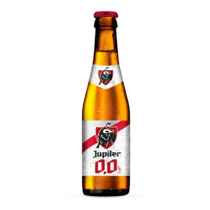 Jupiler 0,0% – Das alkoholfreie Original aus Belgien 0,25l